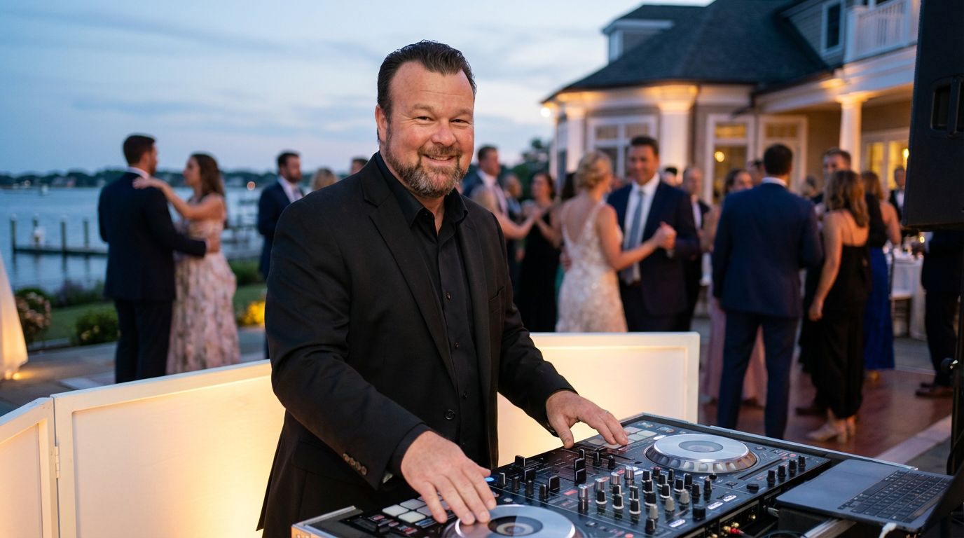 Wedding entertainment at Bohemia Overlook in North East, MD