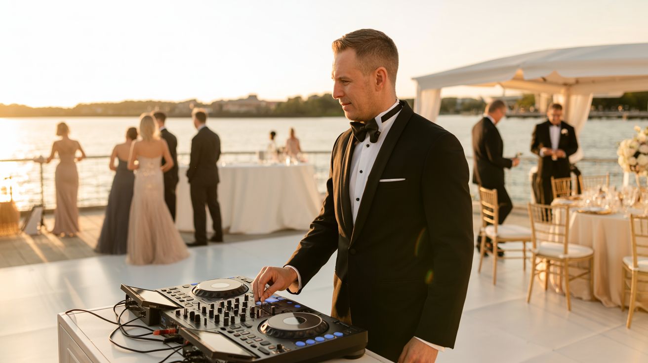 Luxury Wedding DJ Setup