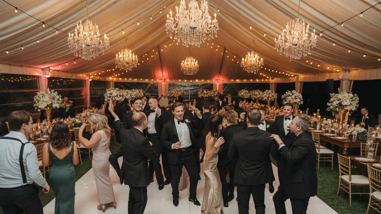 Wedding entertainment at Kent Island Resort