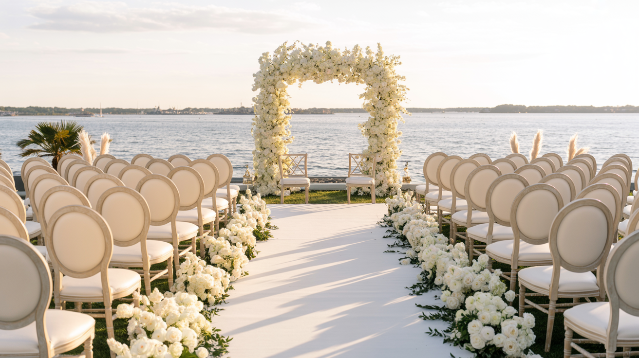 Wedding entertainment at Chesapeake Bay Beach Club in Stevensville, MD