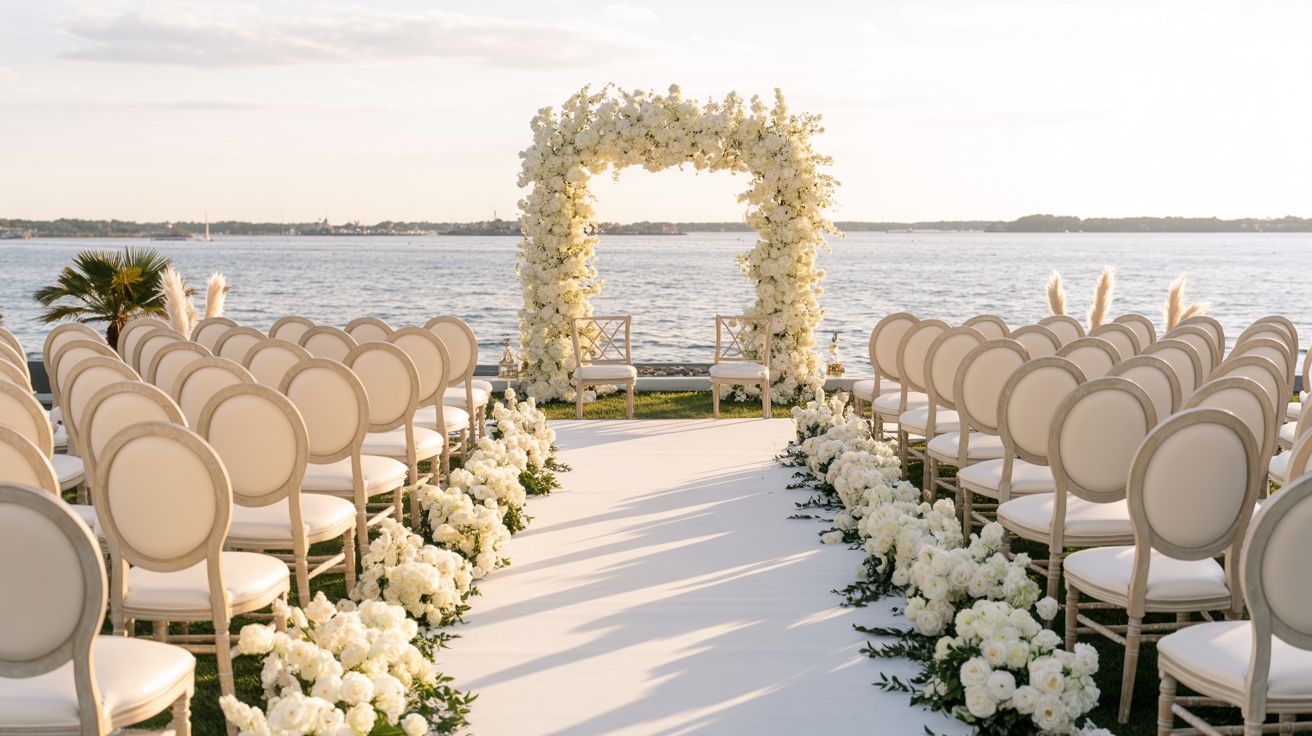 Wedding entertainment at Chesapeake Bay Beach Club in Stevensville, MD